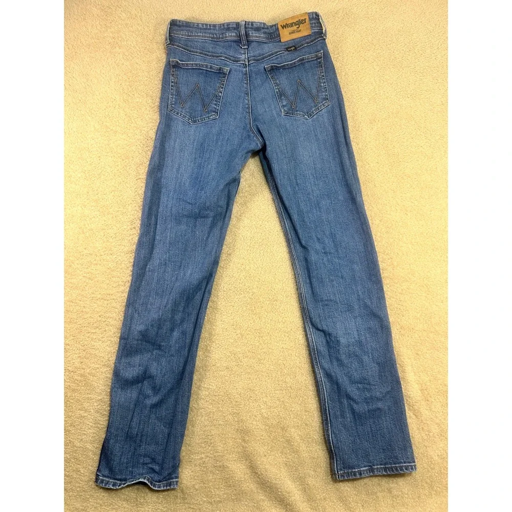 Wrangler Regular Fit‎ Blue Denim Jeans Mens Size 30 x 32 Straight Leg Casual